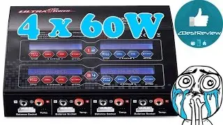 ✔ Настоящий Монстр! Мощная 4-х Портовая Зарядка Ultra Power UP240AC Plus. Tomtop.com