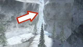 This Frozen Halo Waterfall Will Save The Galaxy! | Halo CE Control Center's Waterfall Purpose
