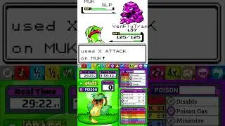 Victreebel Solo Run - Koga - Pokemon Red and Blue