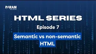 Semantic vs Non-Semantic HTML Explained | HTML Basics for Beginners | CODE TO COACH