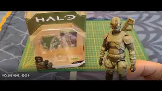 World of Halo Figure Unboxing - UNSC Marine 4K