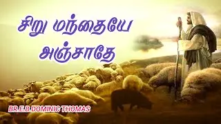 🔴🅻🅸🆅🅴 || BR.DOMINIC THOMAS  || சிறு மந்தையே அஞ்சாதே || WORDGOD TV  || (04.05.2024 )