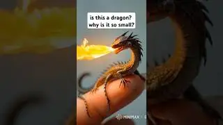is this a dragon? why is it so small? #shorts #animals #shortvideo #drawing