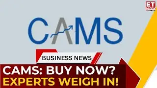 CAMS Stock Outlook: Buy Now or Wait? | Long-Term Targets, Support Zones & Future | Business News