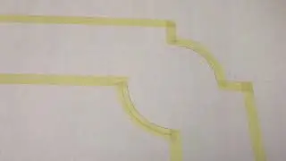 طريقة عمل الدائرة في اركان الديكور وكيف نقوم بفر التيب The way to decorate the ceiling with only the