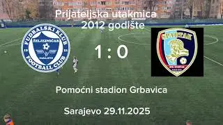 Fk Željezničar 1 : 0 Fk Spartak (Banja luka) Prijateljska utakmica 