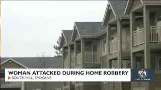 Woman attacked during home robbery