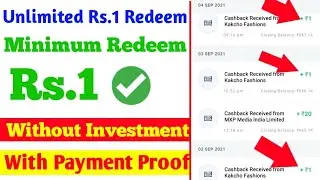 Minimum Redeem Rs.1 Paytm Cash Earning App 2021. Unlimited Time 1 Rupees Withdrawal App. Earning Pay