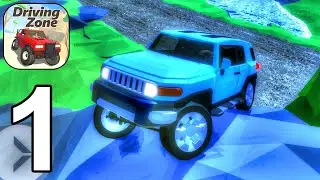Driving Zone: Offroad - Gameplay Walkthrough Part 1 Drive Car In Open World Game ! (Android, iOS)