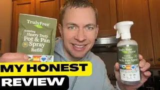Truly Free Heavy Duty Pot & Pan Spray - We tried it out.