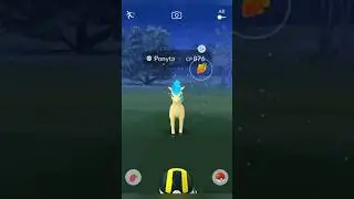 Shiny Ponyta in Pokemon Go