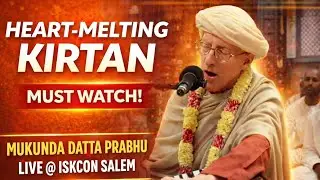 This Divine Hare Krishna Kirtan Will Melt Your Heart | Mukunda Datta Prabhu LIVE