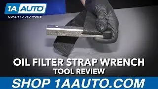 Strap Style Oil Filter Wrench - Available at 1AAuto.com