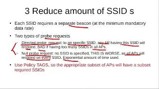 1.2.c Client density REDUCE THE NUMBER OF SSIDs
