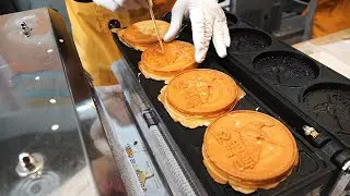 Cheese Coin Bread!! Mozzarella cheese coin-shaped bread / korean street food