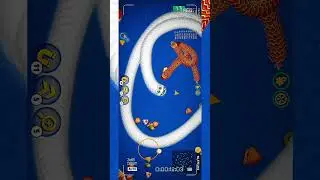 worms zone magic gameplay #wormszone #gaming #funny #shorts #snake worms zone highest score
