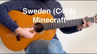 Sweden (C418) from Minecraft - Fingerstyle Guitar