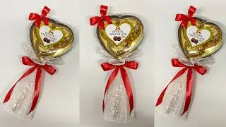 DIY | Simple Mini Chocolate Bouquet | Easy Way Gift Ideas