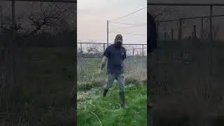 TESTING THE ELECTRIC FENCE #homesteading #canadianhomesteaders #maritimehomesteaders #electricfence