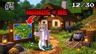 Planning Areas & Exploring ! | Minecraft Hardcore Live | ishu568 | Day 5