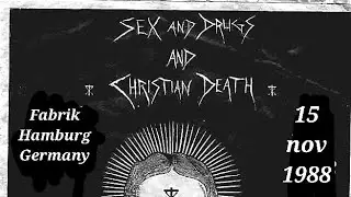 Christian Death - Fabrik, Hamburg, Germany, 15 nov 1988