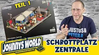 Endlich da! Die drei Fragezeichen Schrottplatz Zentrale | Bluebrixx Pro Unboxing & Build