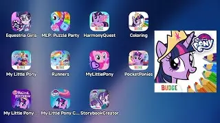 My Little Pony: Color by Numbers - Latest New/Old Update - Android Gameplay Review