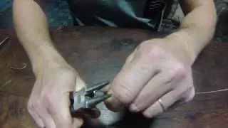 como hacer Gancho para linea doble baitclip o rastrera (poner HD)
