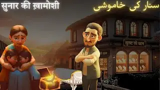 Sunar Ki Khamoshi | सुनार की ख़ामोशी | سنار کی خاموشی | Hindi Urdu Kahani | Bedtime Moral Story