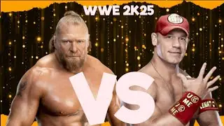WWE 2K25 - Brock Lesnar VS John Cena 