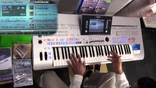 StarWars Soundtrack - Played Live on Tyros4