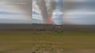 Natural gas pipeline explodes in Louisiana