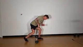 Dumbbell Split Stance Unbraced Row