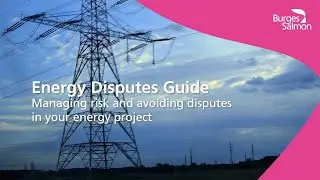 Energy Disputes Guide: Managing risk and avoiding disputes in your energy project.