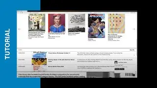 ArtCenter Library Homepage Tutorial