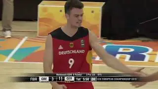 Jonas Mattisseck: FIBA U20 Europe 2019 Highlights