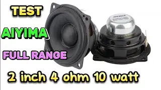 aiyima 2 inch neodymium magnet speaker test