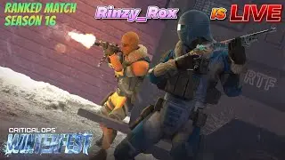 🔴Ranking Live🔥| Critical Ops Ranked Match Gameplay Live | Rinzy_Rox #criticalops #rinzyrox