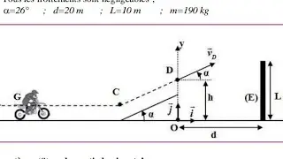 Exercices Corrigés Mouvements Plans 2 Bac PC SVT SM exercice 2