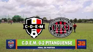 CDEM 0X2 PITANGUENSE - SUB 18 COPA CEFAMA 2021