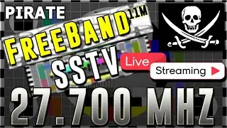 CB Radio Freeband SSTV DX Skip 27.700MHz LIVE