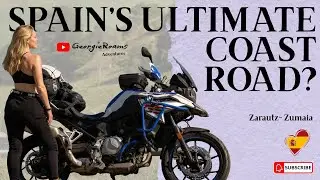 The Most Beautiful Coast Road in Spain? N-634 on a BMW F750GS