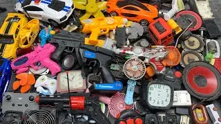 Breaking and opening toys motor fan,dc motor and fan light 🚘🚒🚗