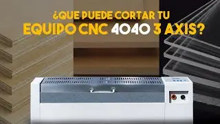 CNC 4040 50w - CORTANDO MDF 6MM