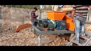 Dual Shaft Shredder for hard core pipe