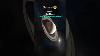 Saturn vs Jupiter: The Ultimate Space Showdown!🛡️💃 #planetarydialogue #universe #solarfacts