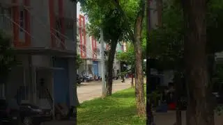 Setelah melewati drama hujan lebat dan banjir seharian akhirnya cerah juga