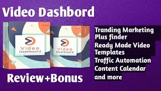 Video dashboard commercial a video creation software review with bonus