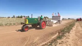 Very Healthy Oliver 77 Pulling Hard at Tractor Pull