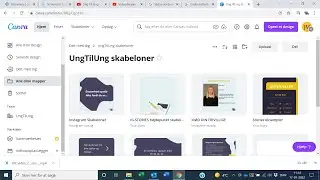 Video om Canva (story og m&oslash;d din frivillige)